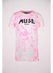 T-shirt rose CARS JEANS pour fille seconde vue