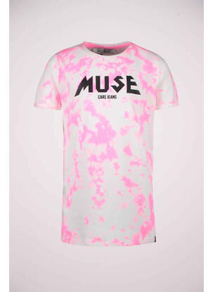 T-shirt rose CARS JEANS pour fille
