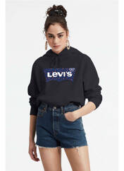 Sweat-shirt à capuche bleu LEVIS pour femme seconde vue