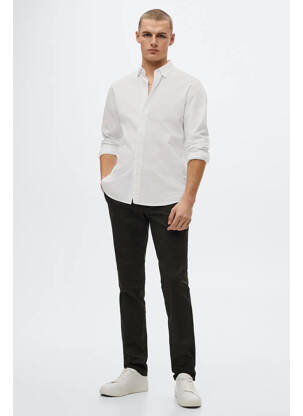Pantalon chino vert MANGO pour homme