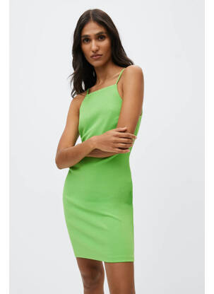 Robe courte vert MANGO femme