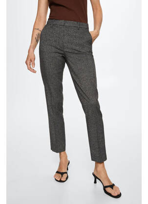 Pantalon chino marron MANGO femme