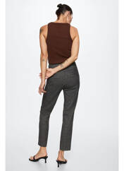Pantalon chino marron MANGO pour femme seconde vue