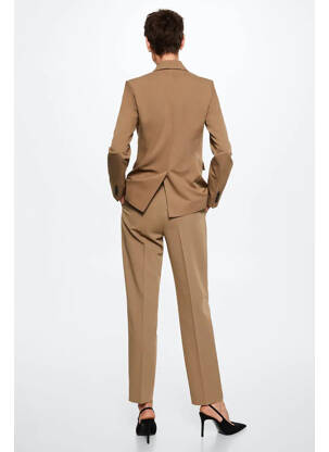 Pantalon chino marron MANGO femme