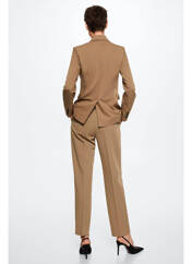 Pantalon chino marron MANGO pour femme seconde vue