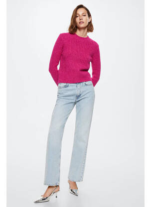 Pull rose MANGO pour femme