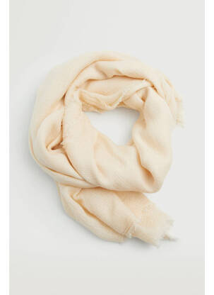 Foulard beige MANGO femme