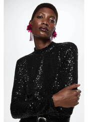 Top noir MANGO pour femme seconde vue