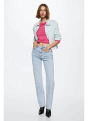 T-shirt rose MANGO pour femme seconde vue