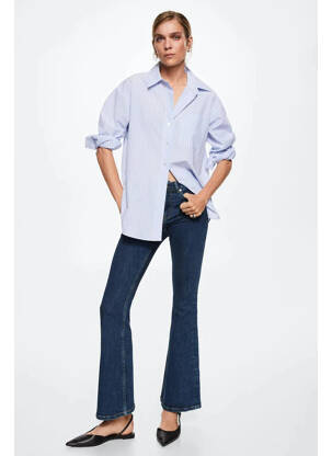 Jeans bootcut bleu MANGO femme