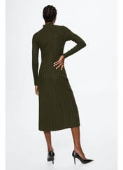 Robe longue beige MANGO pour femme seconde vue