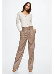 Pantalon droit gris MANGO pour femme seconde vue