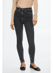 Jeans skinny gris MANGO pour femme seconde vue
