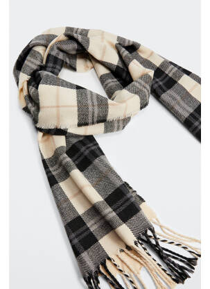 Echarpe beige MANGO homme