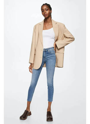 Jeans skinny bleu MANGO femme
