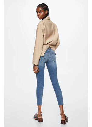 Jeans skinny bleu MANGO femme