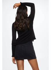 Gilet manches longues noir MANGO pour femme seconde vue