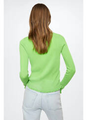 Gilet manches longues vert MANGO pour femme seconde vue