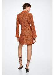 Robe courte orange MANGO pour femme seconde vue