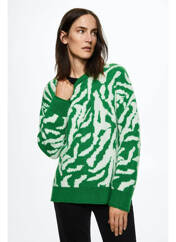 Pull vert MANGO pour femme seconde vue