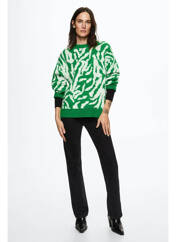 Pull vert MANGO pour femme seconde vue
