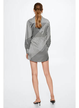Robe courte blanc MANGO femme