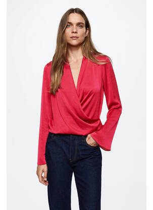 Chemisier rose MANGO pour femme