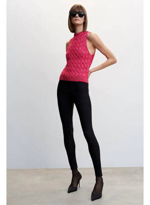 Débardeur rose MANGO femme