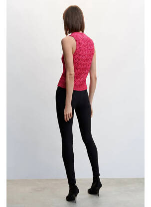 Débardeur rose MANGO femme