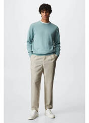 Pantalon large beige MANGO pour homme seconde vue