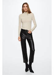 Top marron MANGO pour femme seconde vue