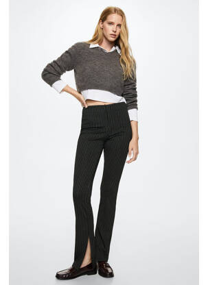 Pantalon flare noir MANGO femme