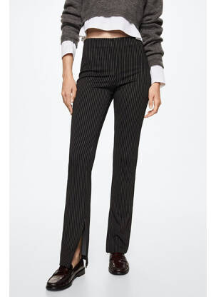 Pantalon flare noir MANGO femme