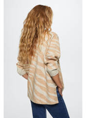 Gilet manches longues marron MANGO pour femme seconde vue