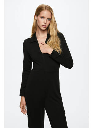 Combi-pantalon noir MANGO femme