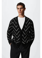 Gilet manches longues noir MANGO pour homme seconde vue