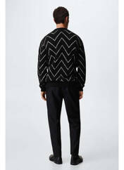 Gilet manches longues noir MANGO pour homme seconde vue