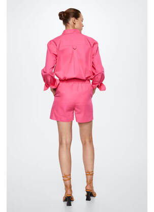 Short rose MANGO femme
