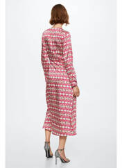 Robe longue rose MANGO pour femme seconde vue