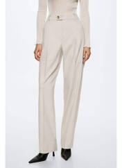 Pantalon chino blanc MANGO pour femme seconde vue