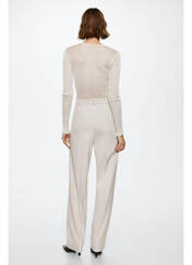 Pantalon chino blanc MANGO pour femme seconde vue