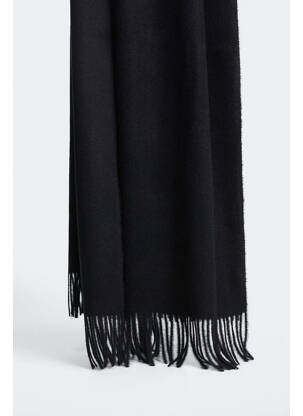 Echarpe noir MANGO femme