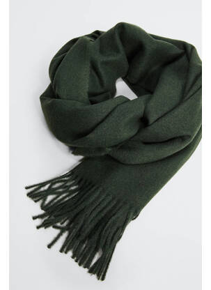 Echarpe vert MANGO femme