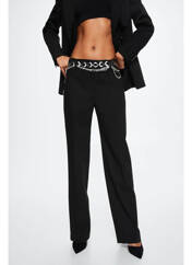 Pantalon droit noir MANGO pour femme seconde vue