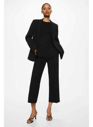 Pantalon 7/8 noir MANGO femme