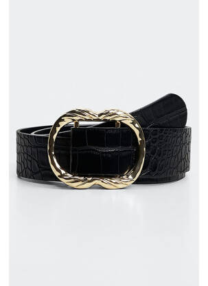 Ceinture noir MANGO femme