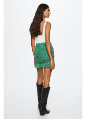 Jupe courte vert MANGO pour femme seconde vue