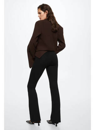 Pantalon flare noir MANGO femme