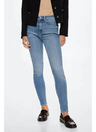 Jeans skinny bleu MANGO femme