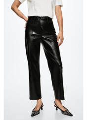 Pantalon droit noir MANGO pour femme seconde vue